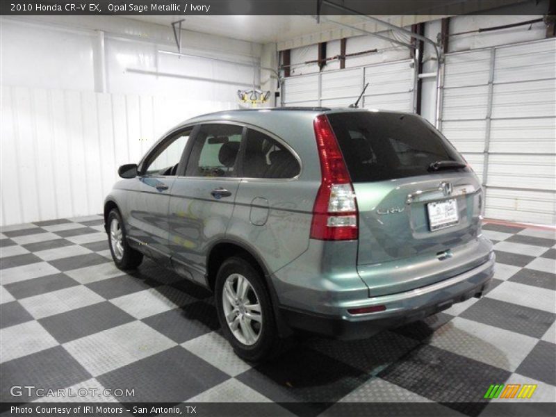 Opal Sage Metallic / Ivory 2010 Honda CR-V EX