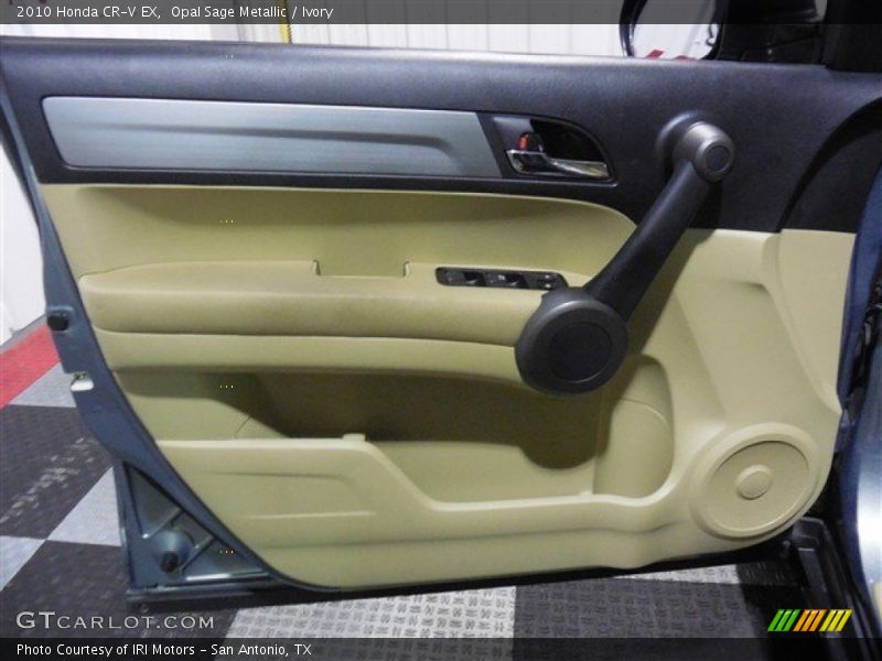 Opal Sage Metallic / Ivory 2010 Honda CR-V EX
