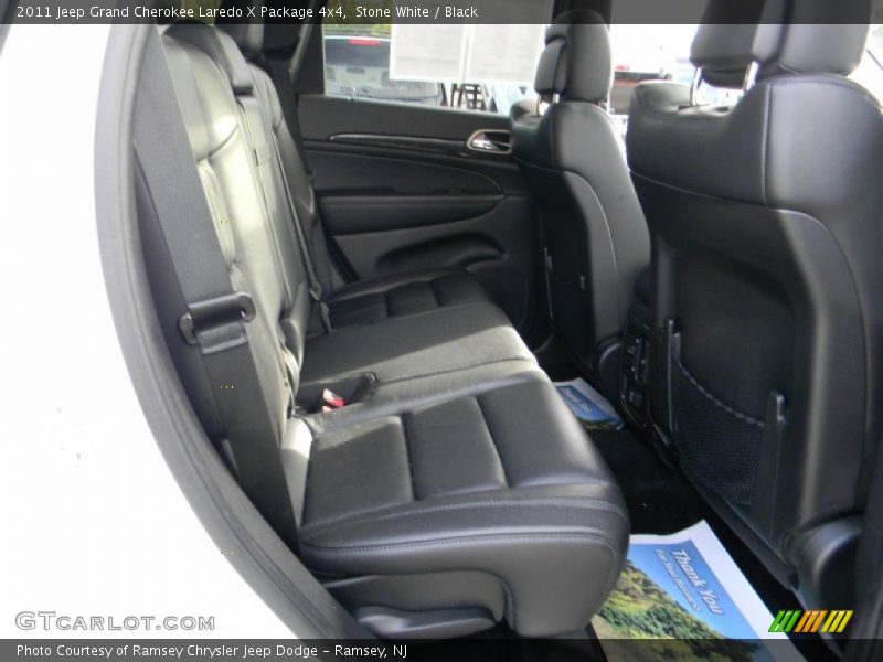 Stone White / Black 2011 Jeep Grand Cherokee Laredo X Package 4x4