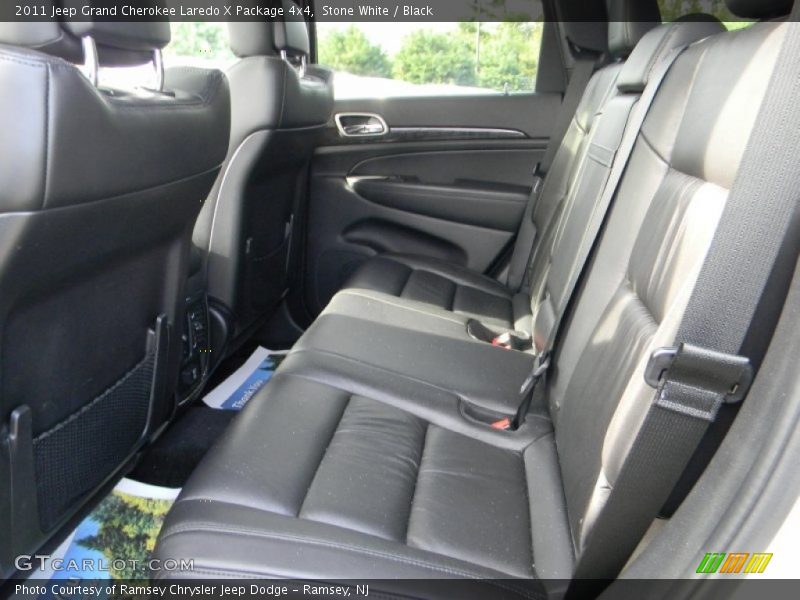 Stone White / Black 2011 Jeep Grand Cherokee Laredo X Package 4x4