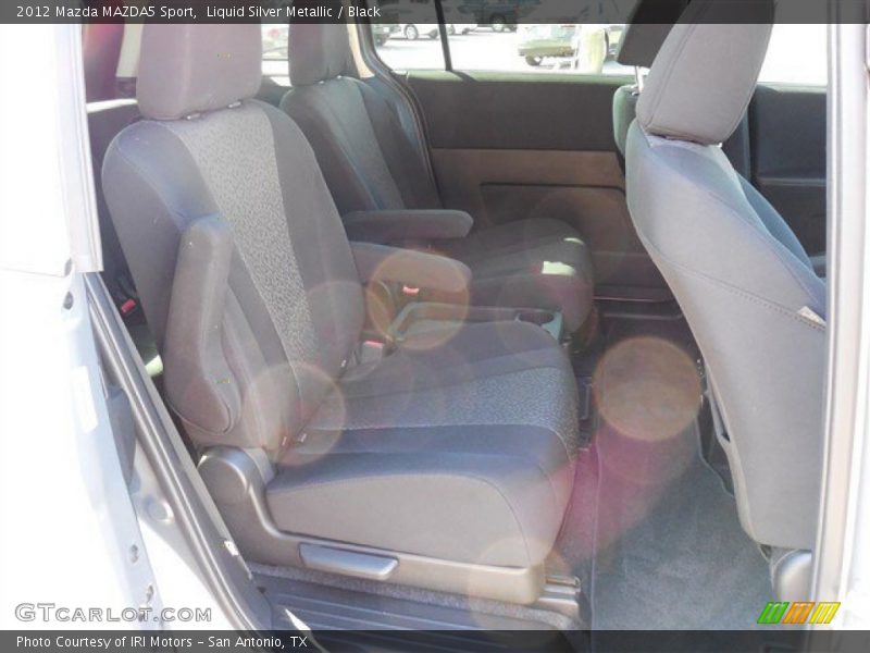 Liquid Silver Metallic / Black 2012 Mazda MAZDA5 Sport