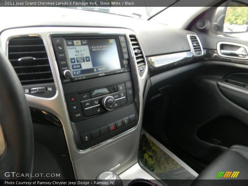 Stone White / Black 2011 Jeep Grand Cherokee Laredo X Package 4x4