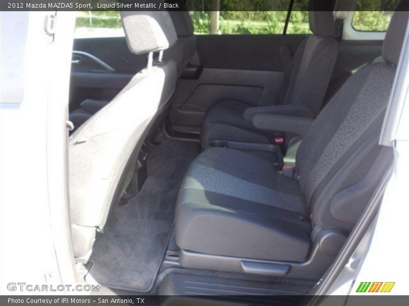 Liquid Silver Metallic / Black 2012 Mazda MAZDA5 Sport