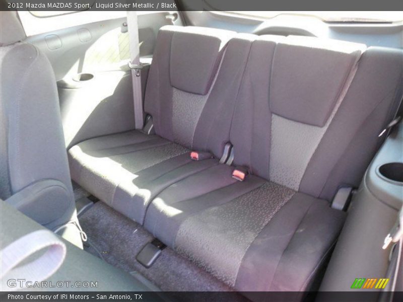 Liquid Silver Metallic / Black 2012 Mazda MAZDA5 Sport