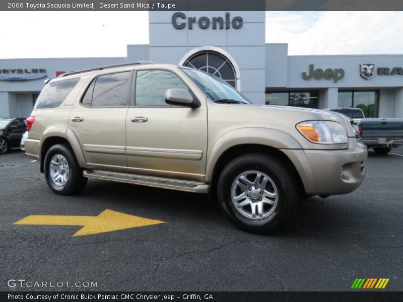 Desert Sand Mica / Taupe 2006 Toyota Sequoia Limited