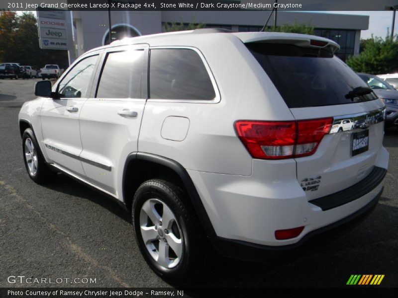 Stone White / Dark Graystone/Medium Graystone 2011 Jeep Grand Cherokee Laredo X Package 4x4