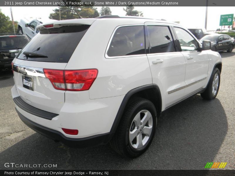 Stone White / Dark Graystone/Medium Graystone 2011 Jeep Grand Cherokee Laredo X Package 4x4