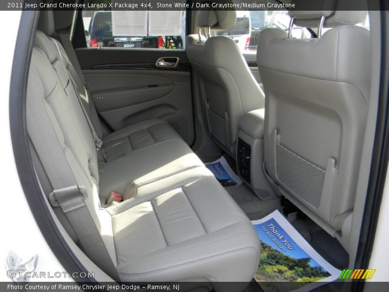 Stone White / Dark Graystone/Medium Graystone 2011 Jeep Grand Cherokee Laredo X Package 4x4