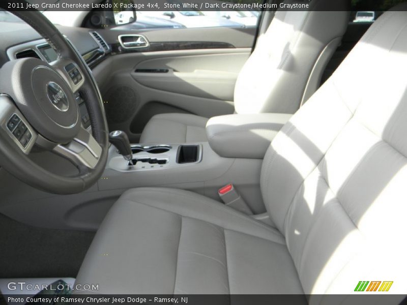 Stone White / Dark Graystone/Medium Graystone 2011 Jeep Grand Cherokee Laredo X Package 4x4