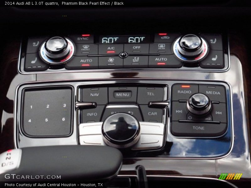 Controls of 2014 A8 L 3.0T quattro