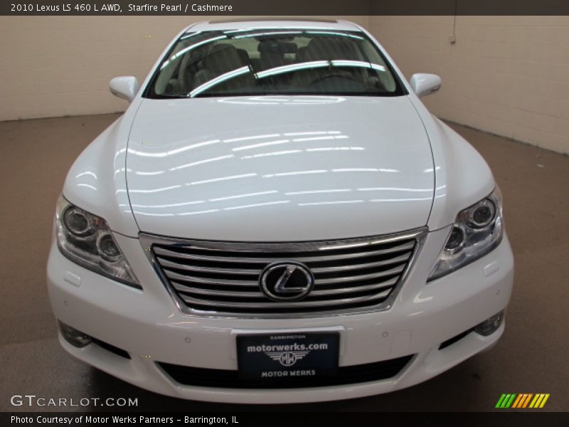 Starfire Pearl / Cashmere 2010 Lexus LS 460 L AWD