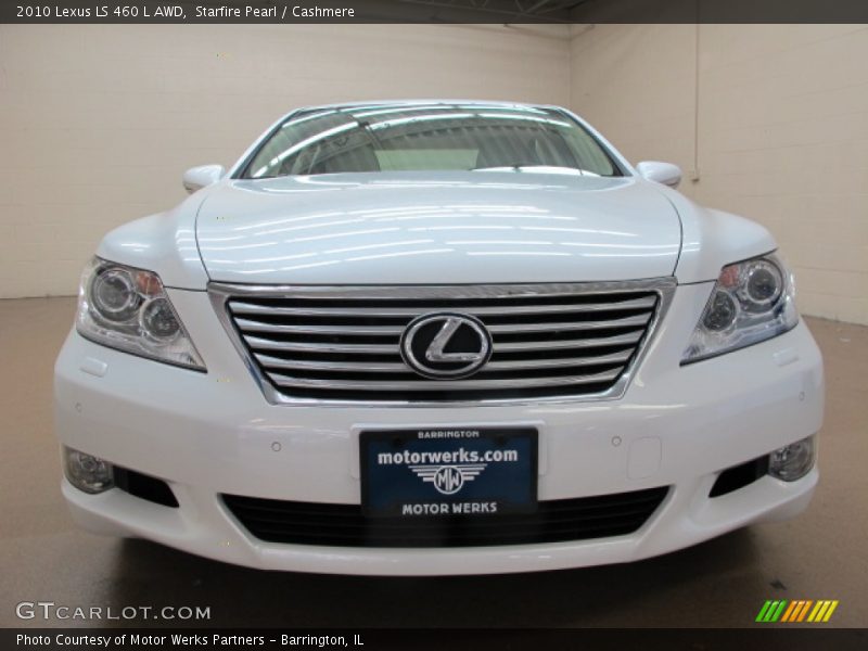 Starfire Pearl / Cashmere 2010 Lexus LS 460 L AWD