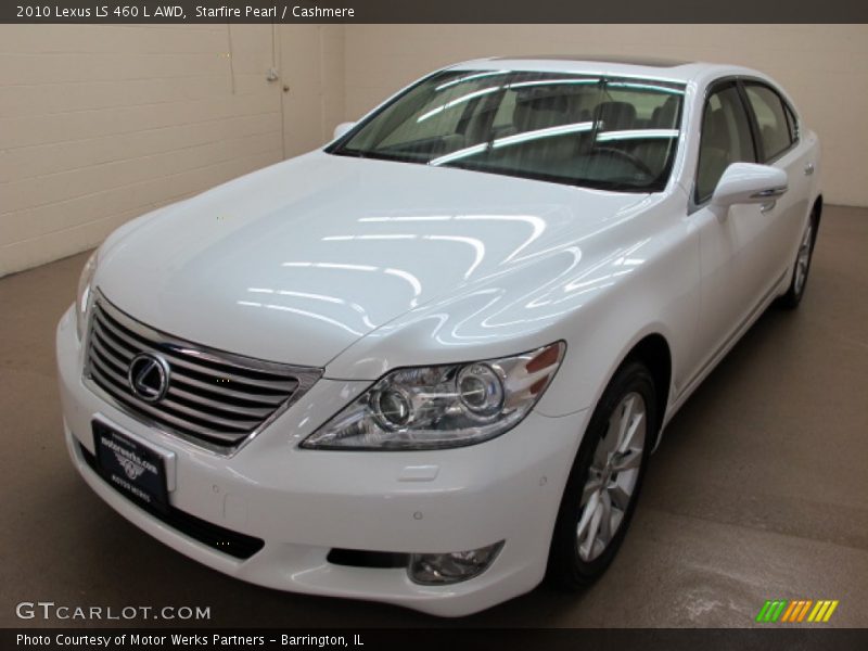 Starfire Pearl / Cashmere 2010 Lexus LS 460 L AWD