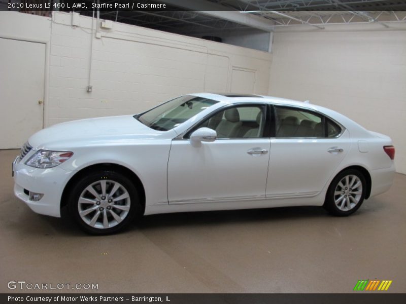 Starfire Pearl / Cashmere 2010 Lexus LS 460 L AWD