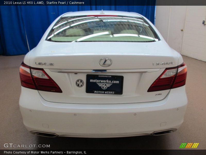 Starfire Pearl / Cashmere 2010 Lexus LS 460 L AWD