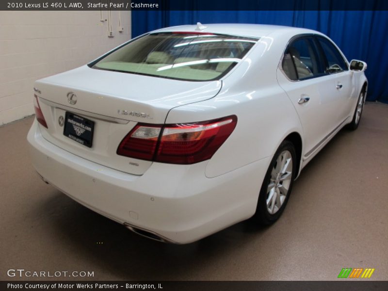 Starfire Pearl / Cashmere 2010 Lexus LS 460 L AWD