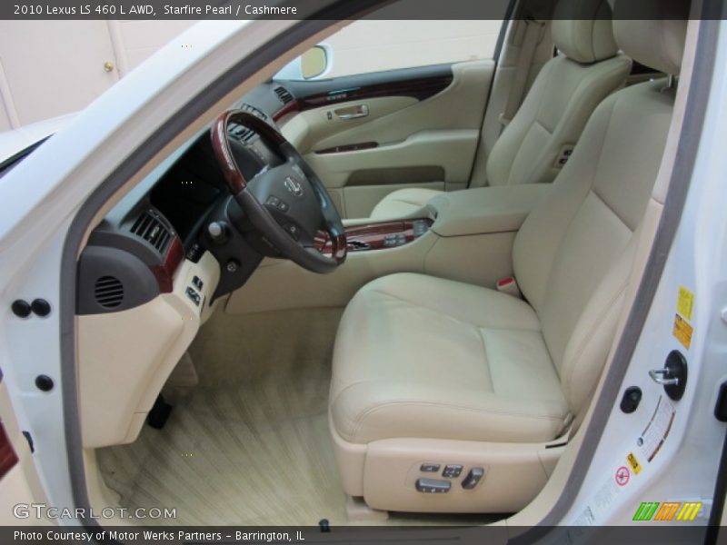 Starfire Pearl / Cashmere 2010 Lexus LS 460 L AWD