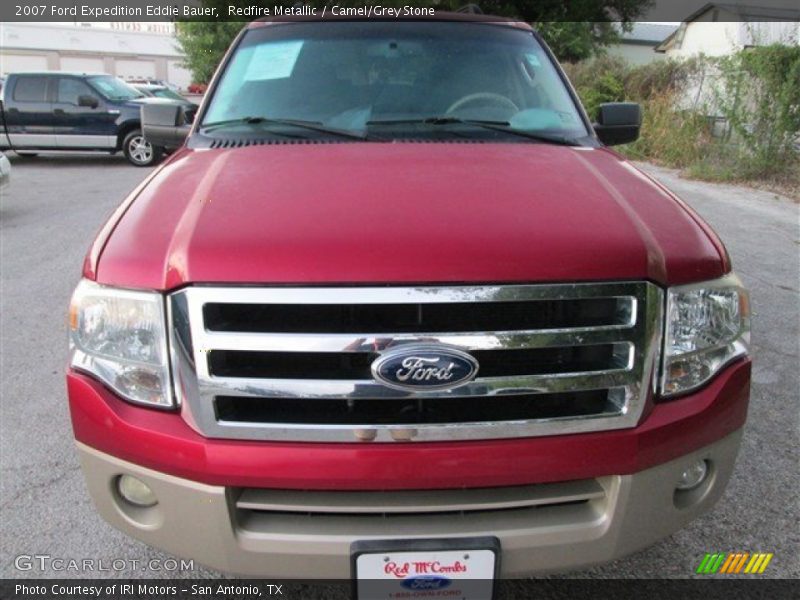 Redfire Metallic / Camel/Grey Stone 2007 Ford Expedition Eddie Bauer