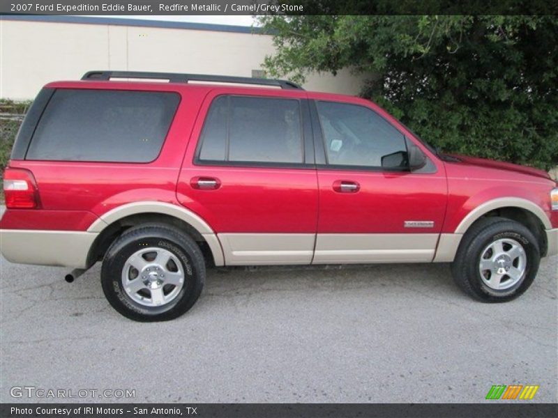 Redfire Metallic / Camel/Grey Stone 2007 Ford Expedition Eddie Bauer