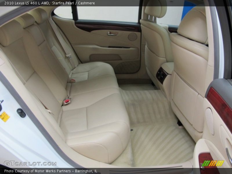 Starfire Pearl / Cashmere 2010 Lexus LS 460 L AWD