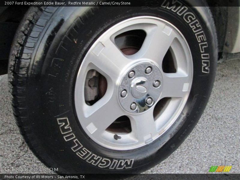 Redfire Metallic / Camel/Grey Stone 2007 Ford Expedition Eddie Bauer