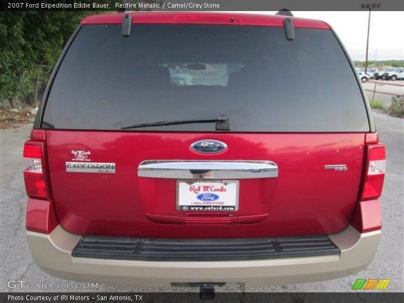 Redfire Metallic / Camel/Grey Stone 2007 Ford Expedition Eddie Bauer