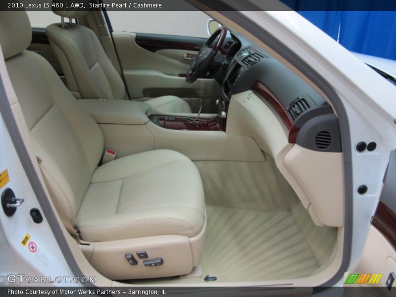 Starfire Pearl / Cashmere 2010 Lexus LS 460 L AWD