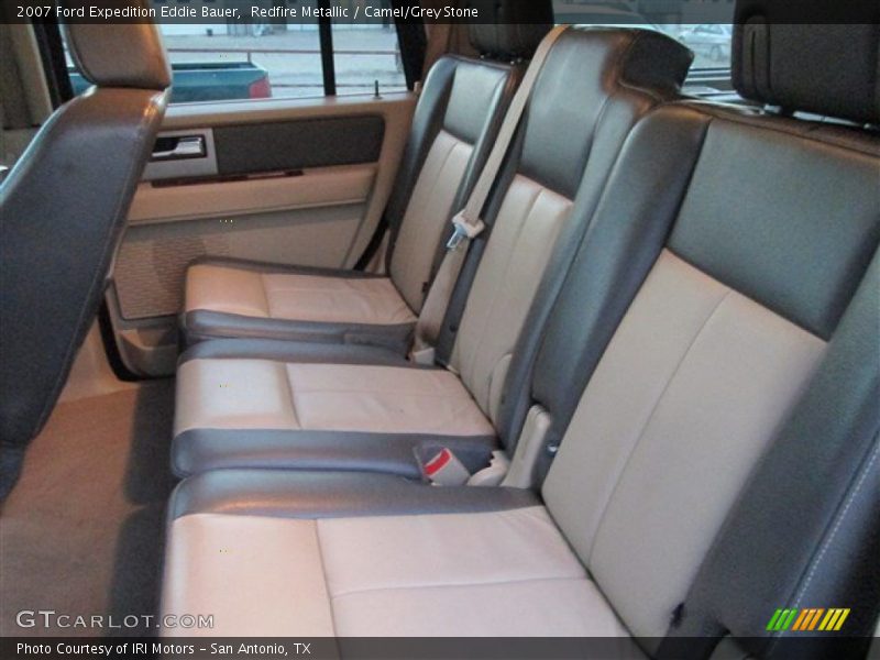 Redfire Metallic / Camel/Grey Stone 2007 Ford Expedition Eddie Bauer