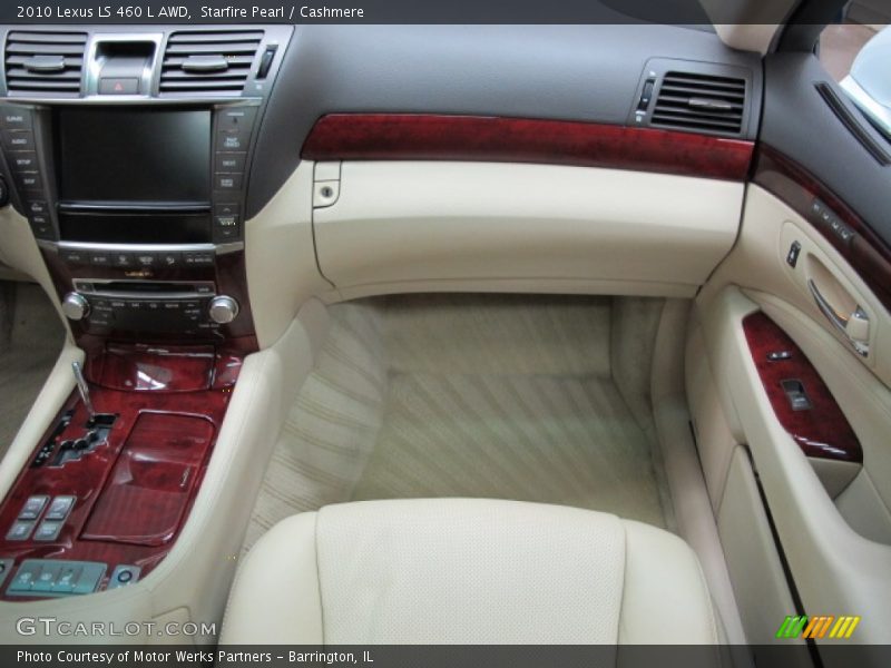 Starfire Pearl / Cashmere 2010 Lexus LS 460 L AWD