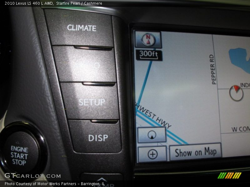 Starfire Pearl / Cashmere 2010 Lexus LS 460 L AWD