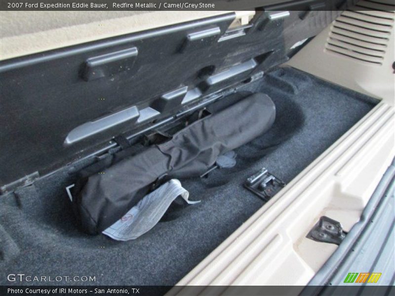 Redfire Metallic / Camel/Grey Stone 2007 Ford Expedition Eddie Bauer