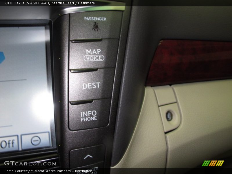 Starfire Pearl / Cashmere 2010 Lexus LS 460 L AWD