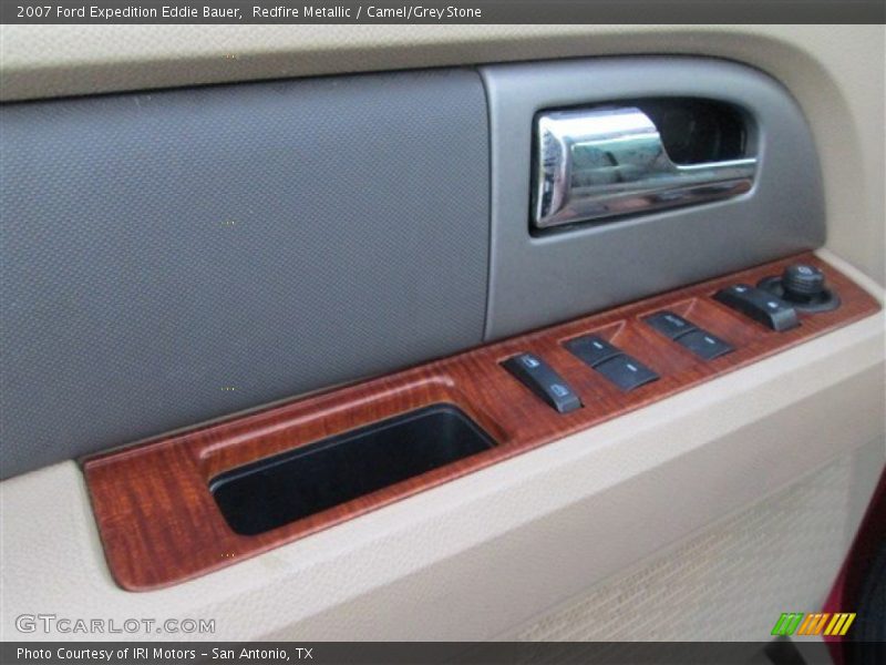 Redfire Metallic / Camel/Grey Stone 2007 Ford Expedition Eddie Bauer