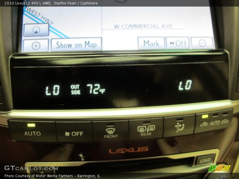 Starfire Pearl / Cashmere 2010 Lexus LS 460 L AWD