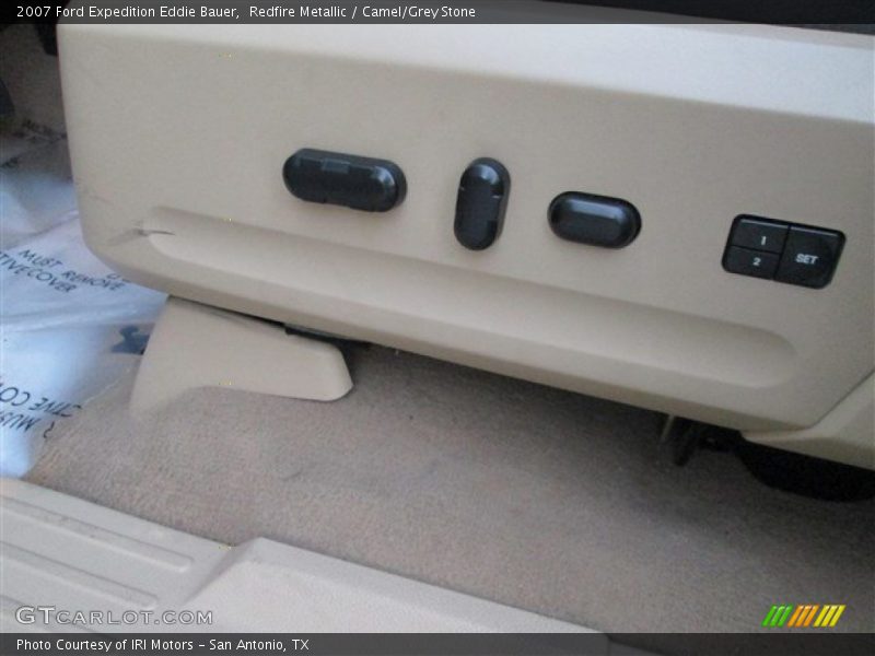 Redfire Metallic / Camel/Grey Stone 2007 Ford Expedition Eddie Bauer