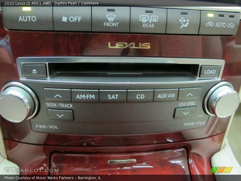 Starfire Pearl / Cashmere 2010 Lexus LS 460 L AWD