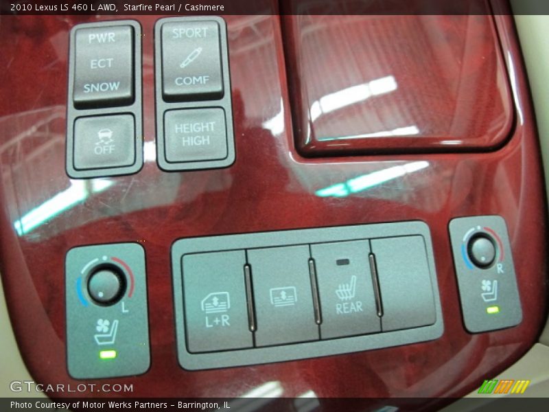 Starfire Pearl / Cashmere 2010 Lexus LS 460 L AWD