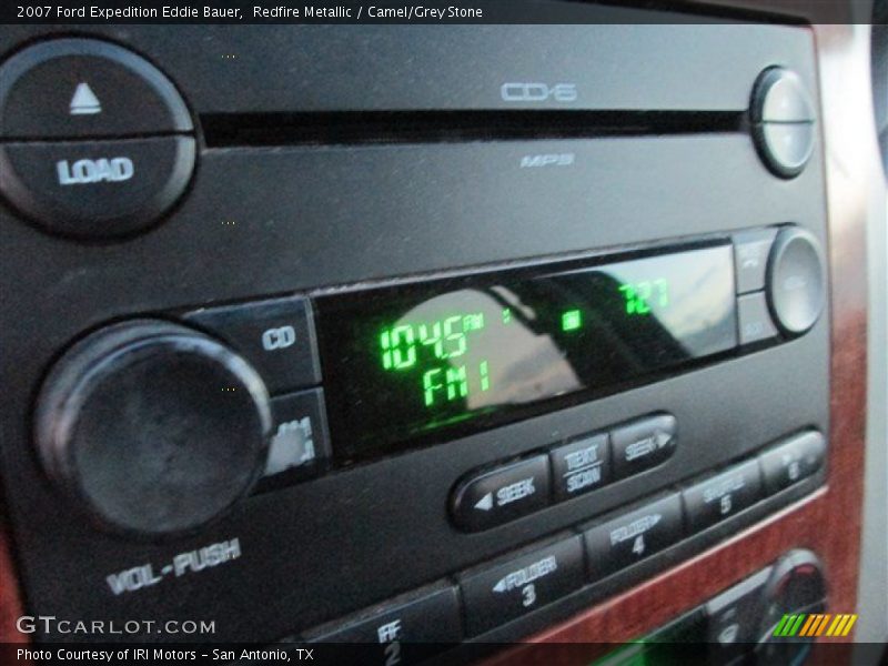 Redfire Metallic / Camel/Grey Stone 2007 Ford Expedition Eddie Bauer