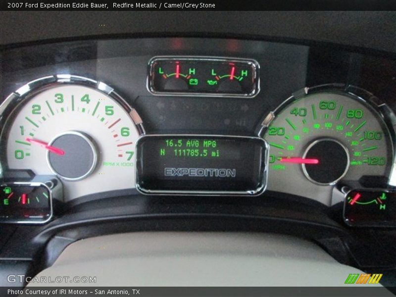 Redfire Metallic / Camel/Grey Stone 2007 Ford Expedition Eddie Bauer