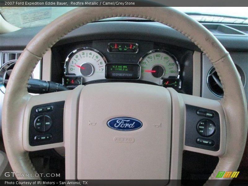 Redfire Metallic / Camel/Grey Stone 2007 Ford Expedition Eddie Bauer