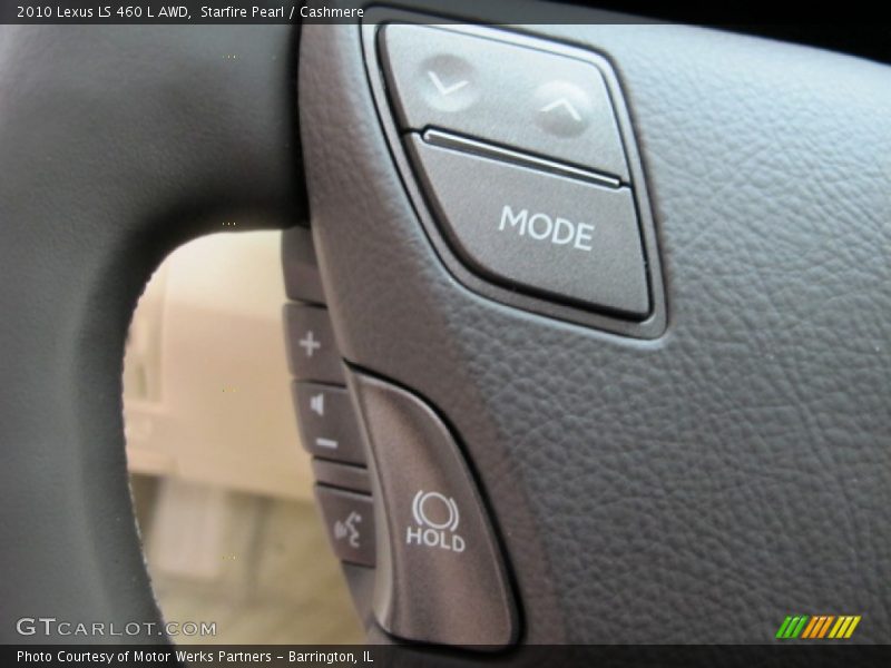 Starfire Pearl / Cashmere 2010 Lexus LS 460 L AWD