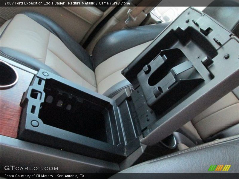 Redfire Metallic / Camel/Grey Stone 2007 Ford Expedition Eddie Bauer