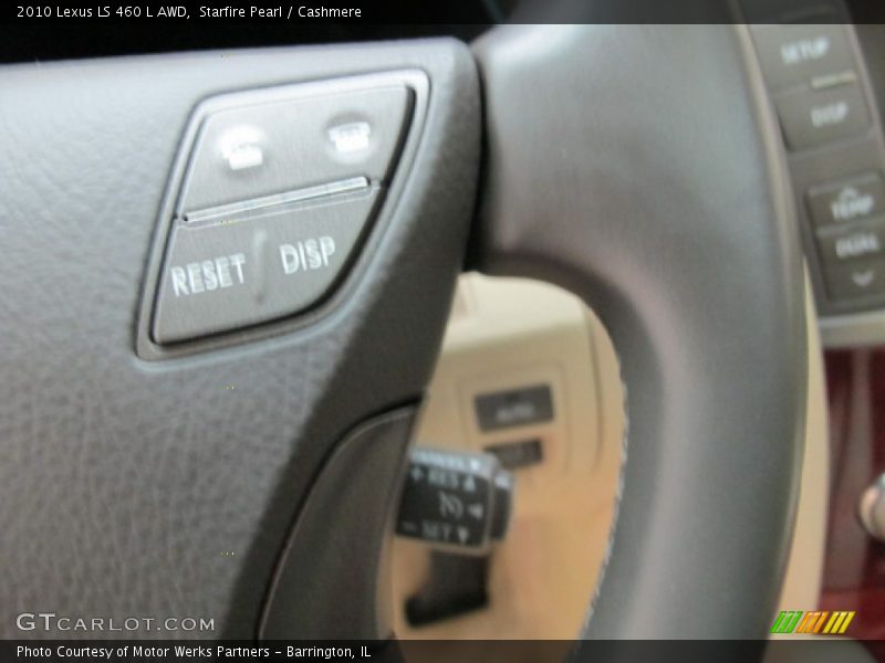 Starfire Pearl / Cashmere 2010 Lexus LS 460 L AWD