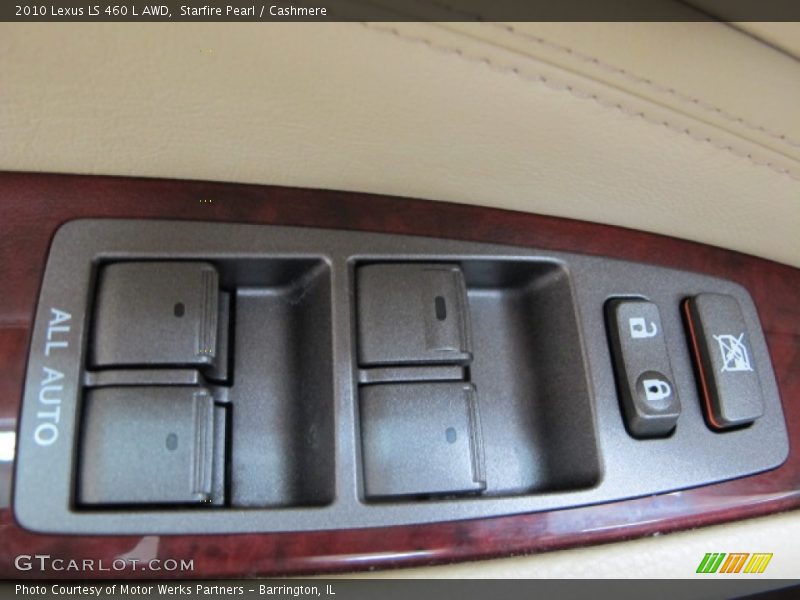 Starfire Pearl / Cashmere 2010 Lexus LS 460 L AWD