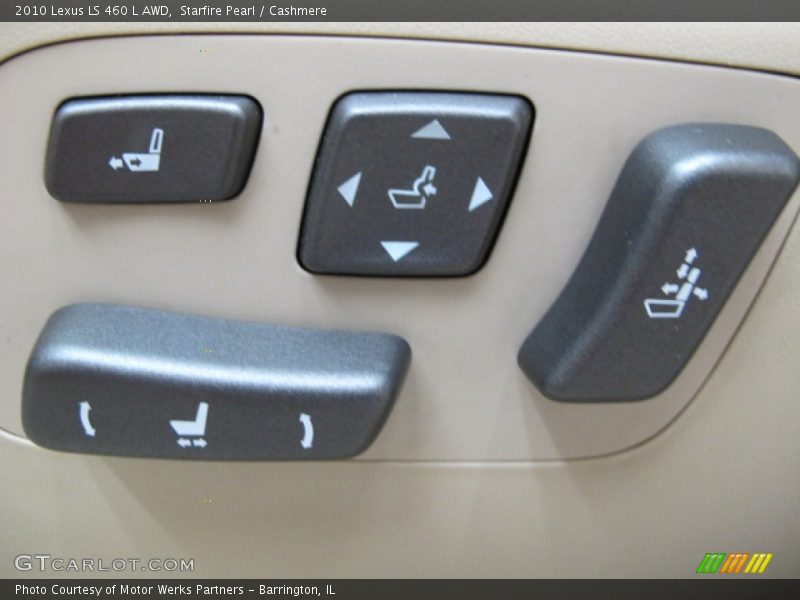 Starfire Pearl / Cashmere 2010 Lexus LS 460 L AWD