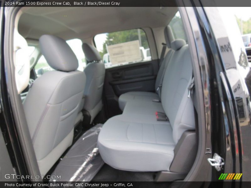 Black / Black/Diesel Gray 2014 Ram 1500 Express Crew Cab