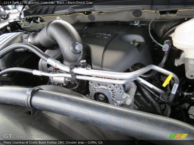 Black / Black/Diesel Gray 2014 Ram 1500 Express Crew Cab