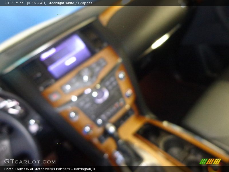 Moonlight White / Graphite 2012 Infiniti QX 56 4WD