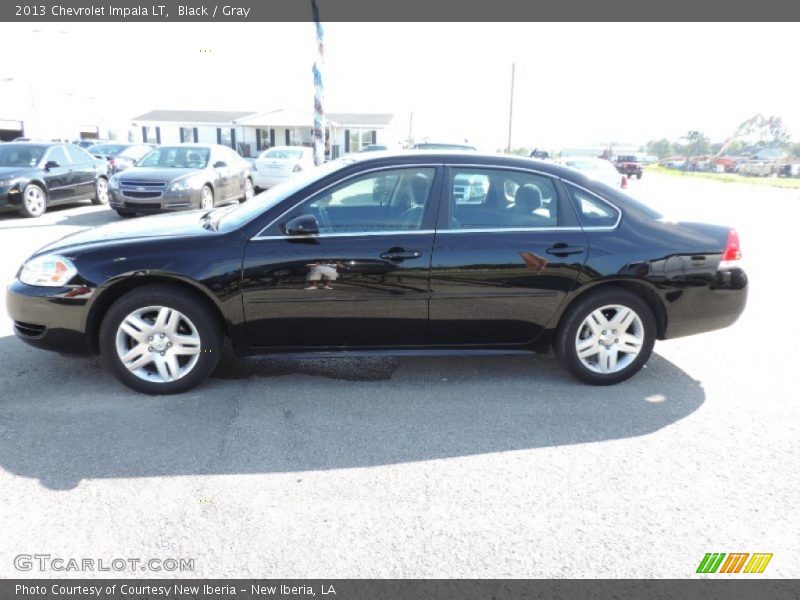 Black / Gray 2013 Chevrolet Impala LT