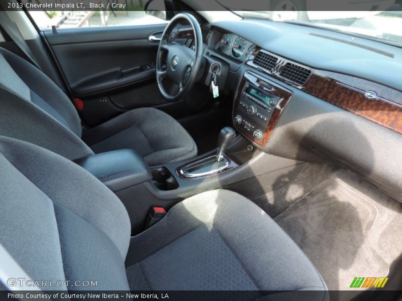 Black / Gray 2013 Chevrolet Impala LT